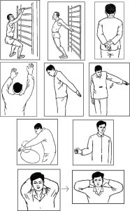 Exercices de mouvements des épaules - Cabinet Jun Li - Bien-être traditionnel chinois